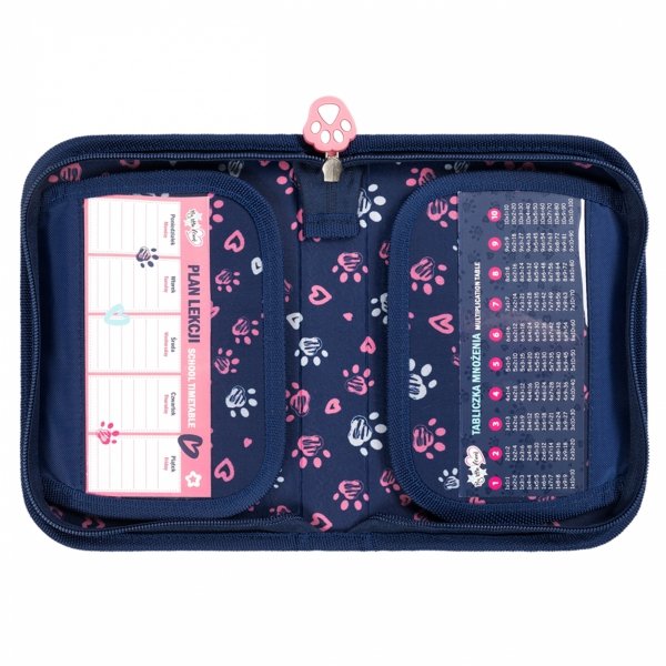 Szkolny Piórnik Kotek Dziewczęcy St.Majewski [50284]