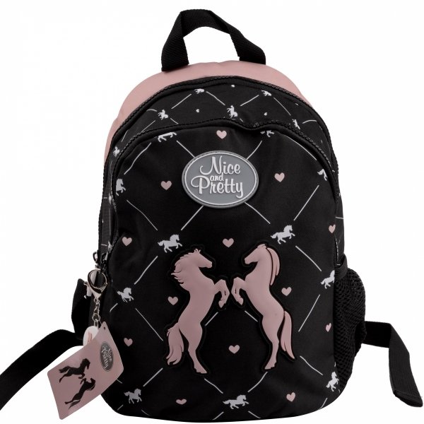 PLECAK WYCIECZKOWY KONIE PLECACZEK PRZEDSZKOLNY DZIEWCZĘCY Z KONIEM HORSE