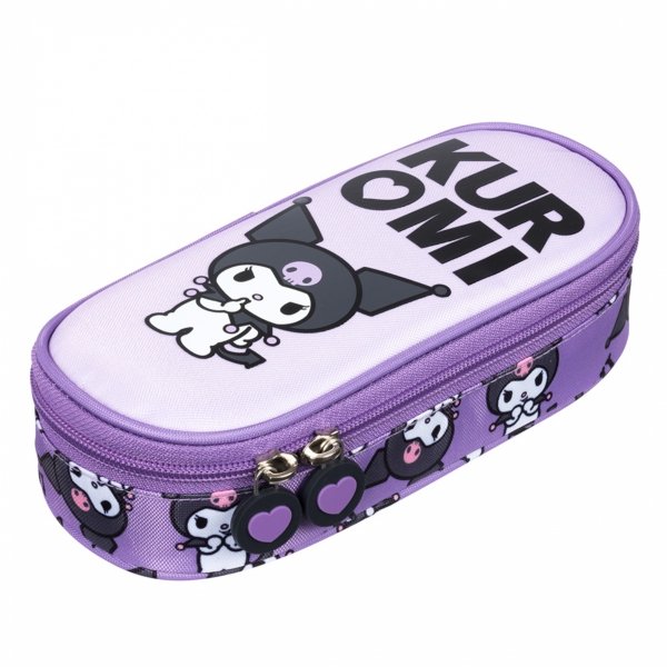 KUROMI VIOLET PLECAK KOMPLET 3w1 MAJEWSKI DLA DZIEWCZYNY 4-komorowy