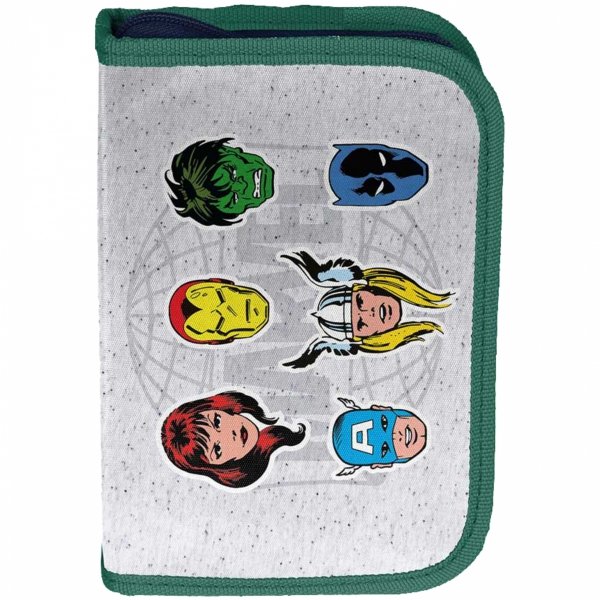 KOMPLET 5w1 MARVEL COMICS PLECAK CHŁOPIĘCY SZKOLNY DO 1-4  KLAS THOR HULK