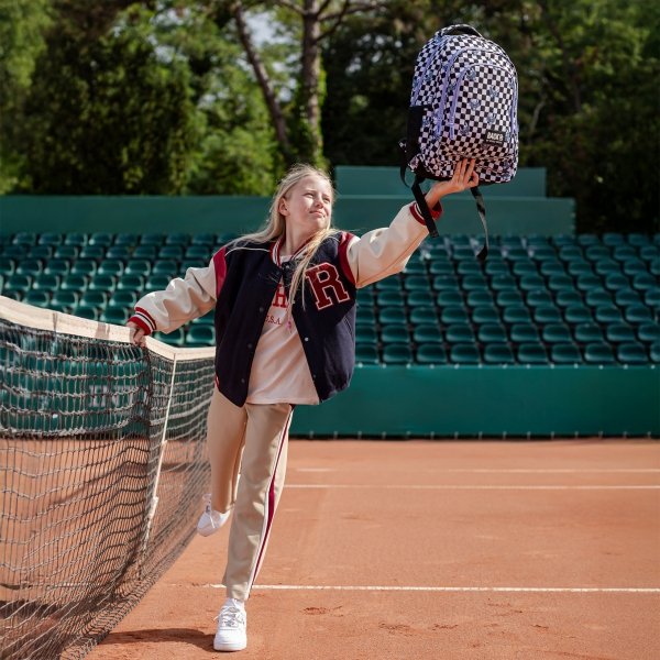 PLECAK BACKUP SZKOLNY MŁODZIEŻOWY 3 kom. SZACHOWNICA FUZZ ZESTAW 3w1