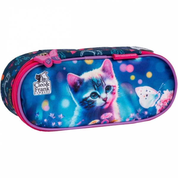 KOTKI PIÓRNIK OTWIERANY DLA DZIEWCZYNEK SZKOLNY DERFORM CATS