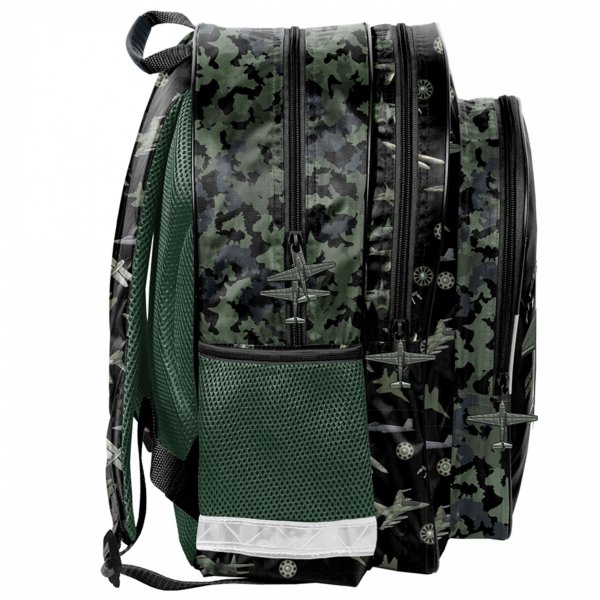 SAMOLOTY PLECAK SZKOLNY DLA CHŁOPAKA DO 1 KLASY SZKOŁY ZESTAW 3 ele FLYING