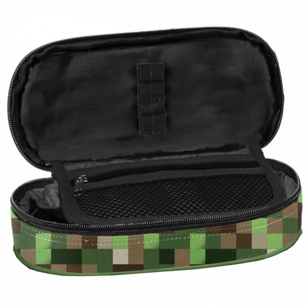 MINECRAFT PIÓRNIK GRY GRA SZKOLNY GAMER Z KLAPKĄ DO PODSTAWÓWKI GAMING PASO