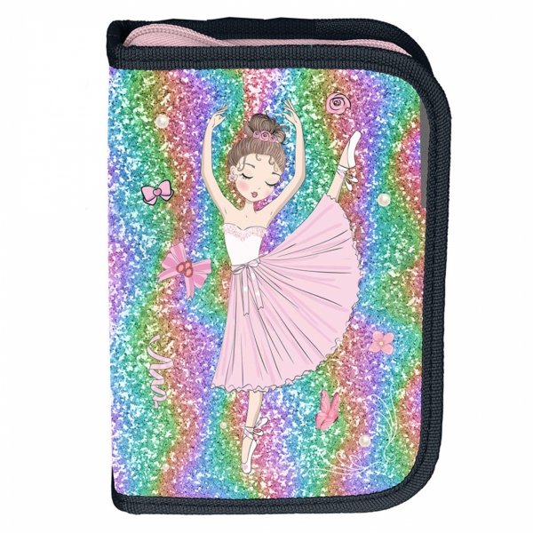 BALERINA PIÓRNIK SZKOLNY DO PODSTAWÓWKI DLA DZIEWCZYNY TANCERKA HOLOGRAM