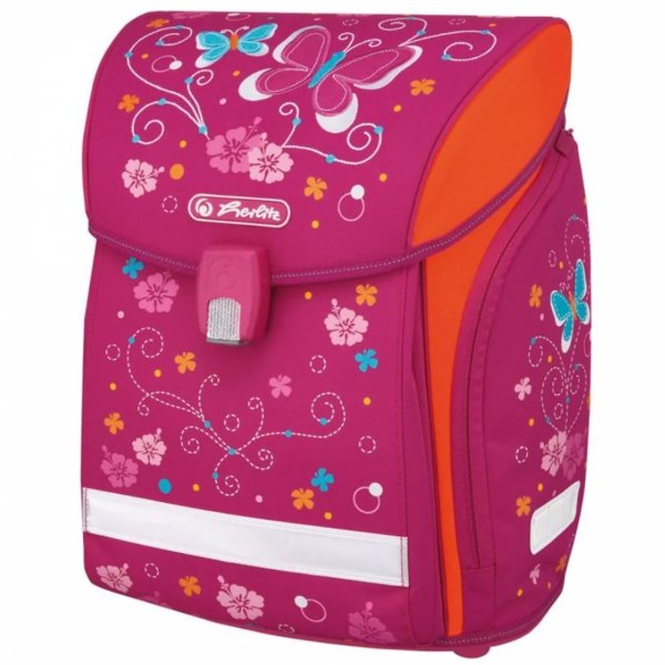 HERLITZ TORNISTER SZKOLNY DLA DZIEWCZYNEK DO SZKOŁY MIDI BUTTERFLY MOTYL
