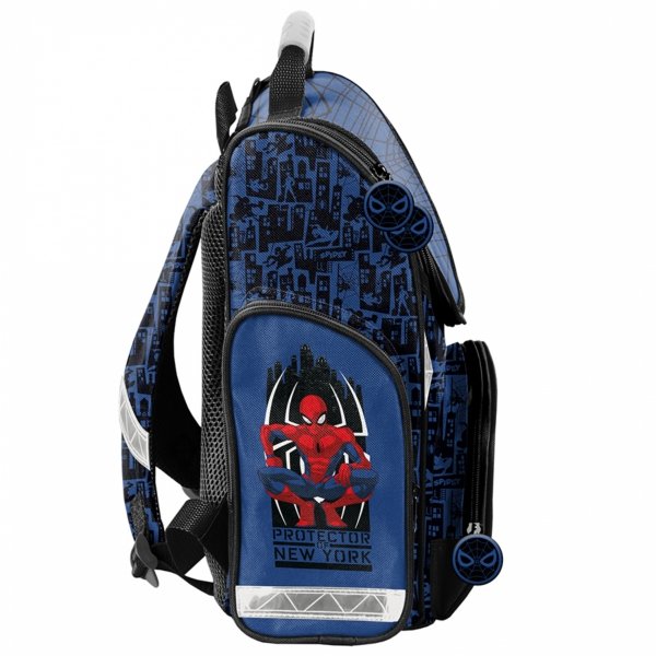 TORNISTER SPIDER-MAN SZKOLNY DO 1 KLASY PODSTAWÓWKI DLA CHŁOPAKA ZESTAW 5el