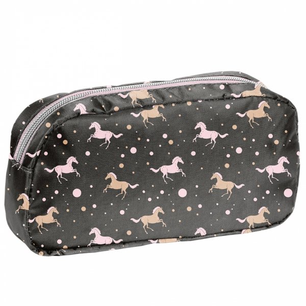 KONIE SASZETKA KOŃ PIÓRNIK SZKOLNY DO PODSTAWÓWKI DLA DZIEWCZYNEK HORSE