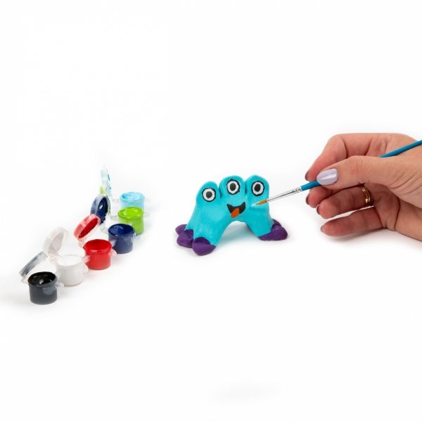 Glina Samoutwardzalna Zestaw Potwory Kidea Komplet Kreatywny [GSZPKA]