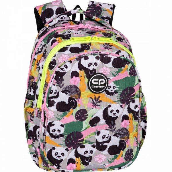 PANDA CP PLECAK COOLPACK SZKOLNY ZESTAW 5w1 DLA DZIEWCZYNKI MIŚ PANDA GANG