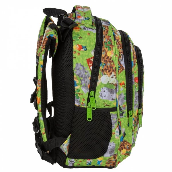 GAMING MINECRAFT PLECAK CHŁOPIĘCY BACKUP DO PODSTAWÓWKI ZESTAW 5w1 GAMER