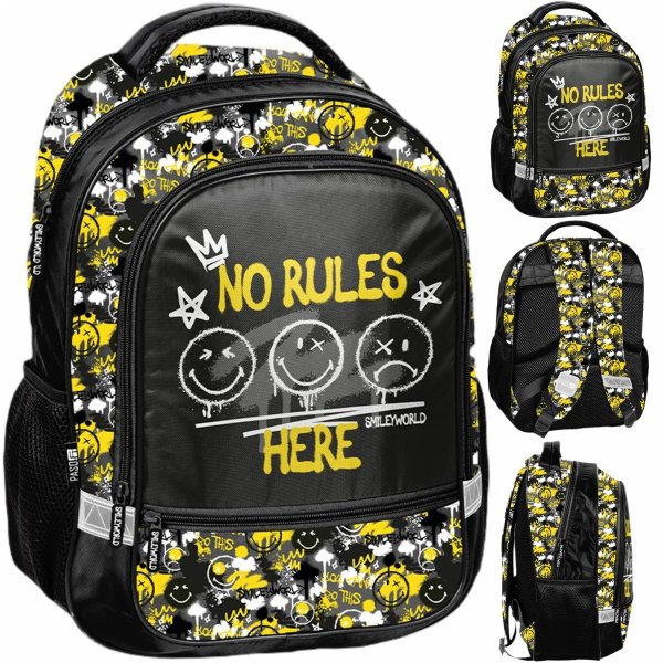SMILEY PLECAK SZKOLNY DO 1 KLASY EMOTIKONY DO PODSTAWÓWKI BUŹKI EMOTKI
