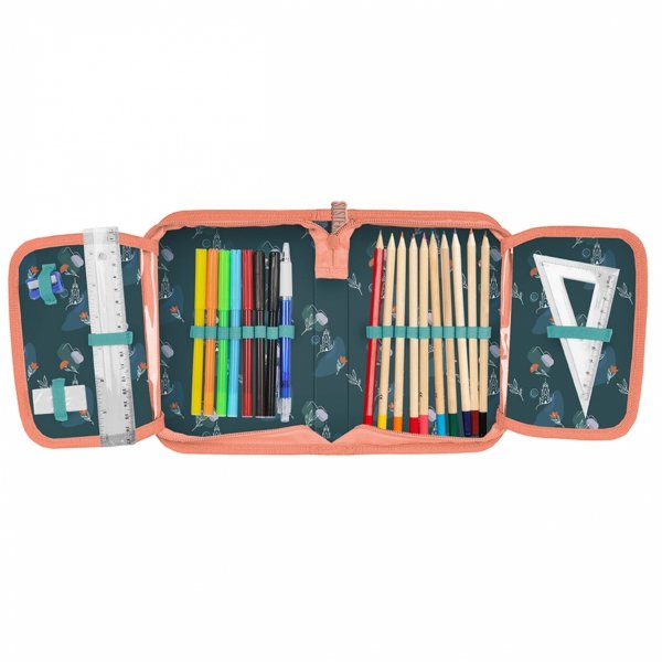 SZKOLNY TORNISTER KRAINA LODU ZESTAW 3el DLA DZIEWCZYNEK FROZEN DO KLAS 1-4