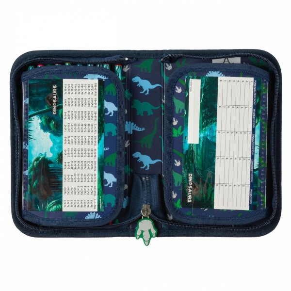 DINOZAURY ZESTAW 5w1 PLECAK DLA CHŁOPAKA SZKOLNY DO PODSTAWÓWKI DO KLAS 1-4