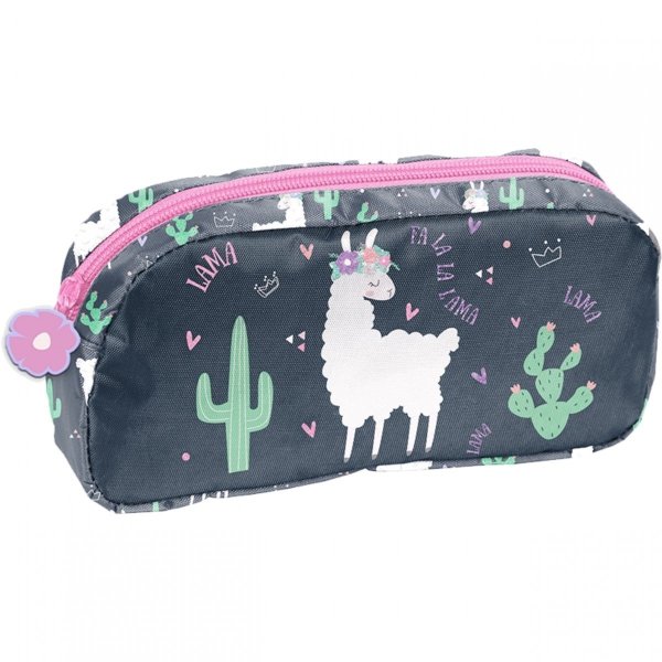 Modny Plecak Szkolny z Lamą Dziewczęcy komplet [PP23LA-260]