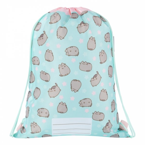 PLECAK PUSHEEN MINT KOMPLET 3w1 MAJEWSKI DLA DZIEWCZYNY KOT KOTKI