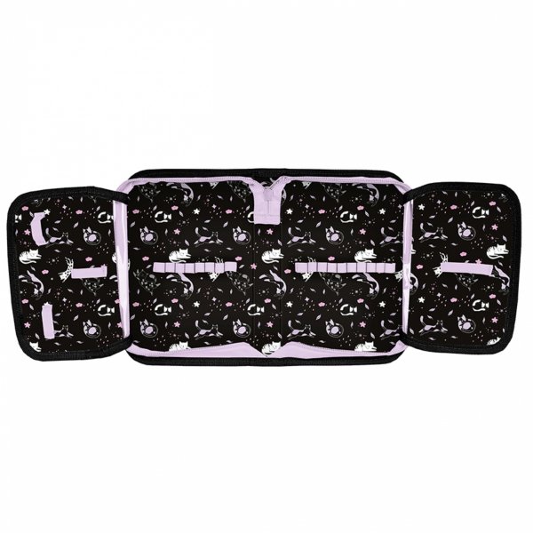 PLECAK Z KOTKIEM SZKOLNY DLA DZIEWCZYNY DO 1 KLASY ZESTAW 5w1 KOTEK PASO