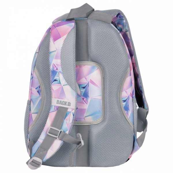 PLECAK BACKUP REFLEKSY SZKOLNY MŁODZIEŻOWY PASTELOWY ZESTAW 5 ele.