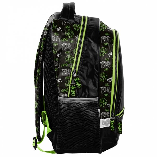 PLECAK GAMEPAD SZKOLNY GRA DO 1 KLASY PODSTAWÓWKI DLA CHŁOPAKA KOMPLET 3w1