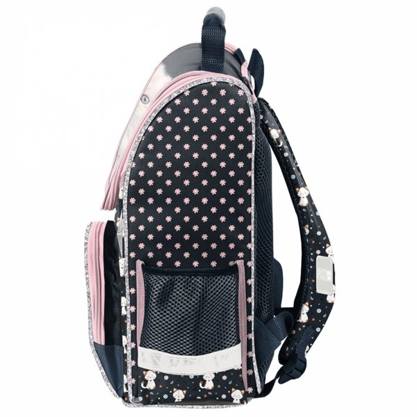 DZIEWCZĘCY TORNISTER SZKOLNY Z KOTKIEM DO 1 KLASY KOTEK KOMPLET 3w1 CATS