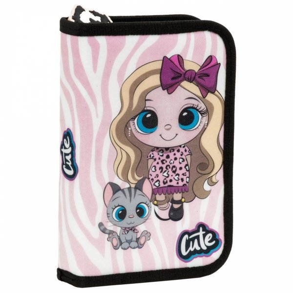 Piórnik Balerina do Szkoły Podstawowej dla Uczennic Tancerka Jednokomorowy [PJBF10]