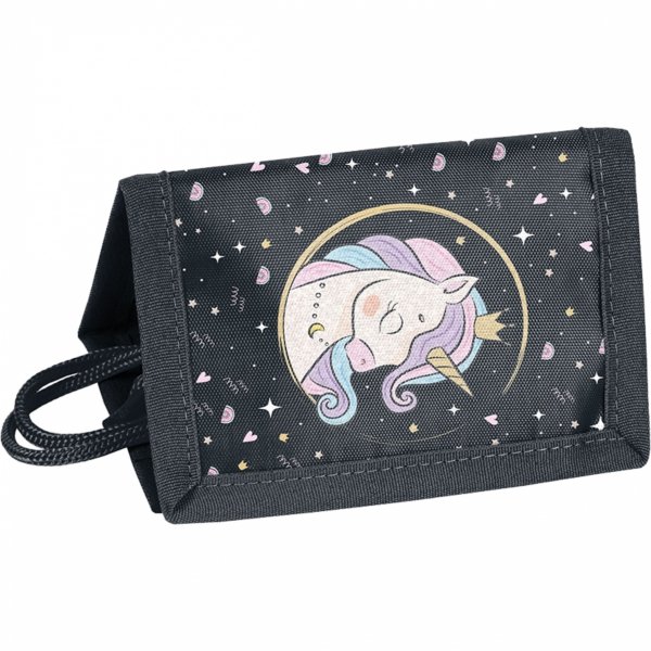 Jednorożec Portfel Dziecięcy Szkolny Portfelik dla Uczennic Podstawówki Unicorn