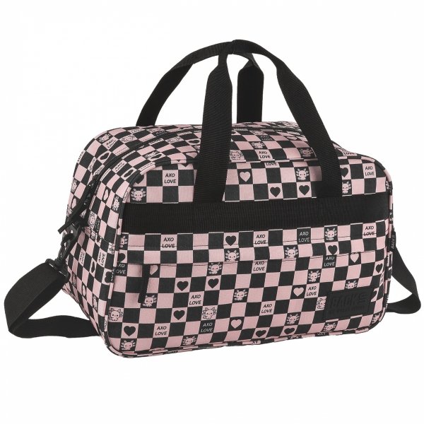 SZACHOWNICA TORBA SPORTOWA DAMSKA NA BASEN NA WYCIECZKI AXOLOT HEART