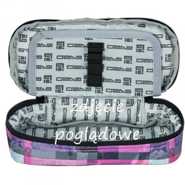 Piórnik Młodzieżowy Szkolny Niebieski [18-013DO]