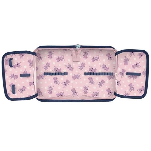 MODNY PIÓRNIK SZKOLNY STICH DO PODSTAWÓWKI DLA DZIEWCZYNEK LILO STITCH