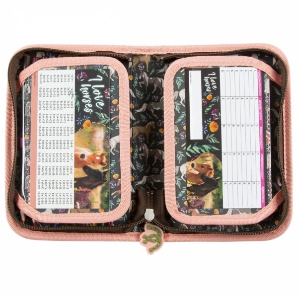 Koń Dziewczęcy Piórnik Derform z koniem do Szkoły Podstawowej [PWJKO24]