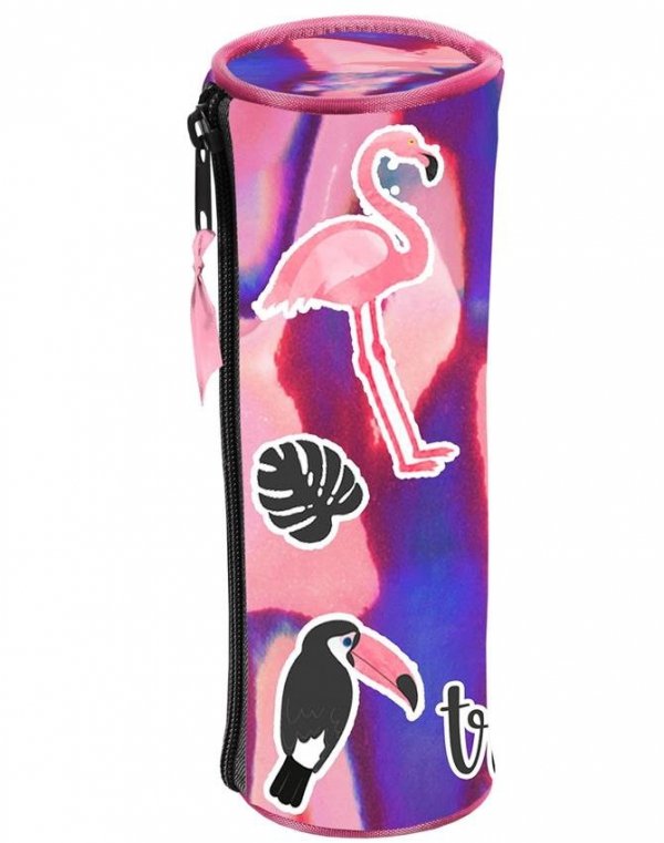 Piórnik Różowy Tuba Szkolny dla Dziewczyny [PPLS-003]