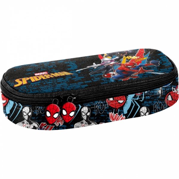SPIDERMAN PIÓRNIK DLA CHŁOPAKÓW SZKOLNY OTWIERANY MARVEL NOWOCZESNY
