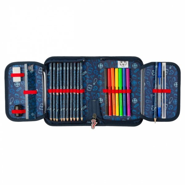 FOOTBALL TORNISTER SZKOLNY DO 1 KLASY PODSTAWÓWKI ZESTAW 5w1 DLA CHŁOPAKÓW