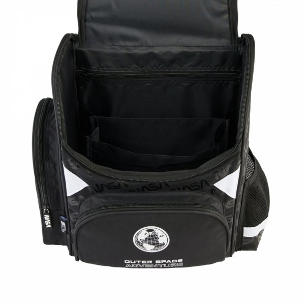 NASA TORNISTER SZKOLNY DLA CHŁOPAKÓW KOMPLET 3w1 DO PODSTAWÓWKI CZARNY