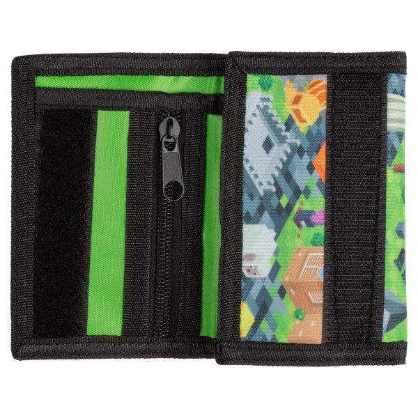 GRA PIKSELE DZIECIĘCY PORTFEL MINECRAFT DLA DZIECKA GAME GAMER GAME GAMING