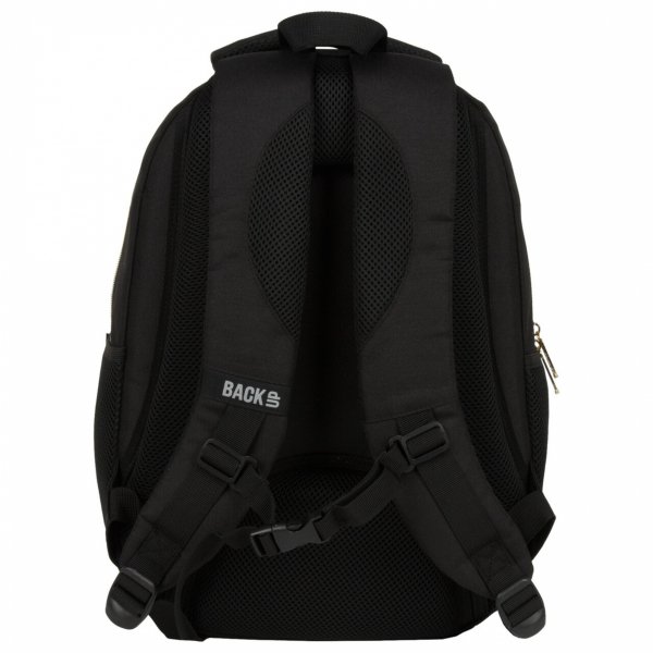 MŁODZIEŻOWY PLECAK BACKUP GEOMETRIC GOLD DZIEWCZĘCY SZKOLNY KOMPLET 2w1