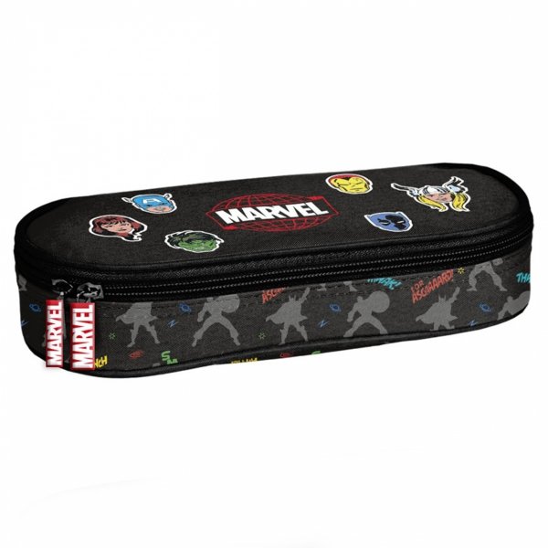 PIÓRNIK AVENGERS CHŁOPIĘCY IRON MAN SZKOLNY OTWIERANY Z KLAPKĄ THOR HULK