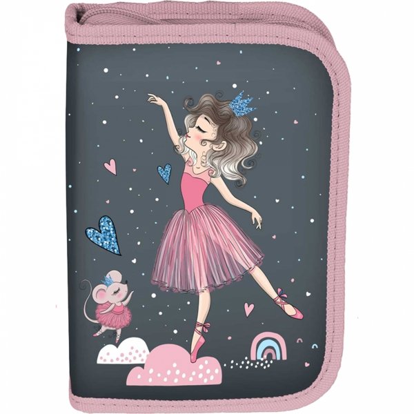 Dziewczęcy Tornister Plecak Szkolny Premium Tancerka w zestawie 5w1 [PP23BA-565]