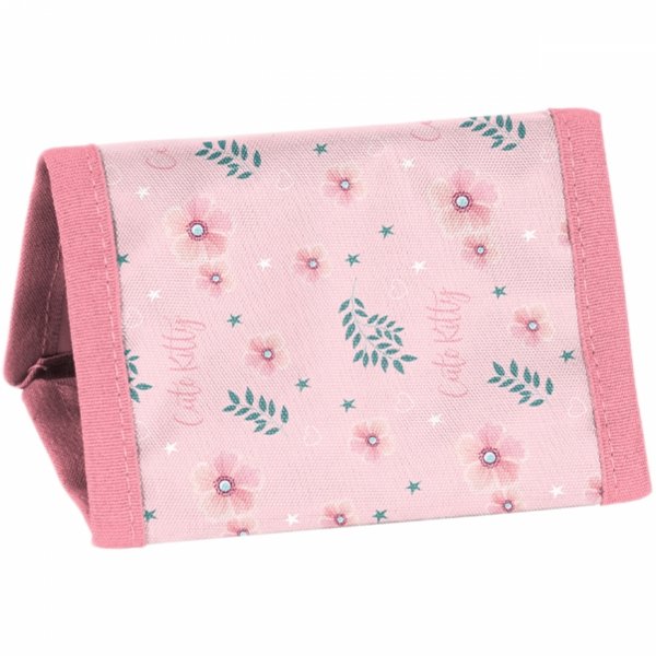 PORTFEL Z KOTKIEM SZKOLNY PASO PORTFELIK DLA DZIEWCZYNEK KOTEK CATS PASO