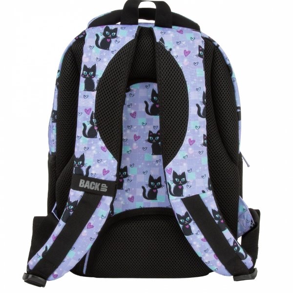 KOTY PLECAK BACKUP SZKOLNY MŁODZIEŻOWY DLA DZIEWCZYNY Z KOTKAMI MAGIC CATS