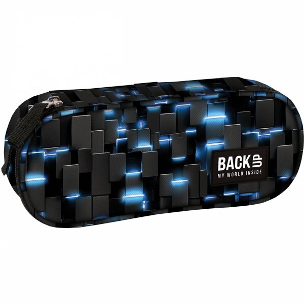 PLECAK BACKUP SZKOLNY MŁODZIEŻOWY DLA CHŁOPAKA 4 kom. BYTEWAVE KOMPLET 5ele