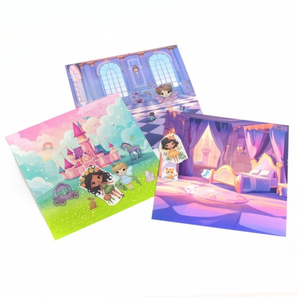 WRÓŻKI ZESTAW KREATYWNY KALKOMANIA NAKLEJKI TRANSFEROWE KIDEA