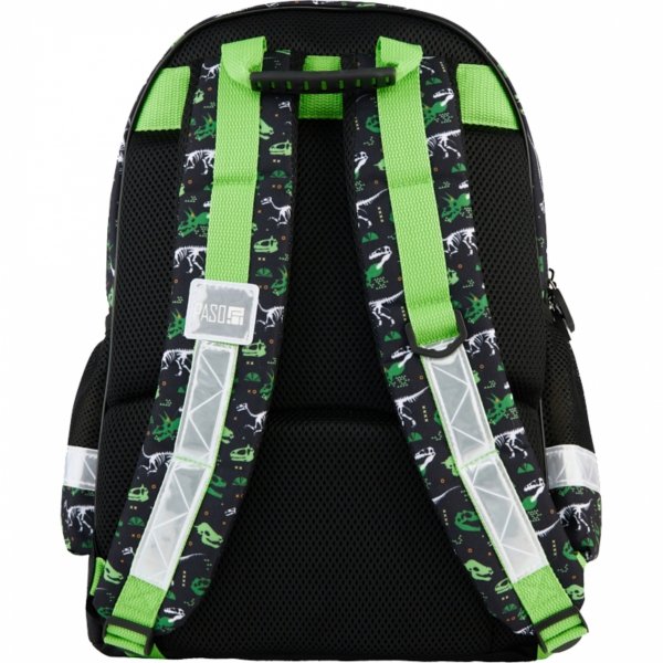 DINOZAURY PLECAK CHŁOPIĘCY SZKOLNY TYRANOZAUR DO PODSTAWÓWKI ZESTAW 3w1