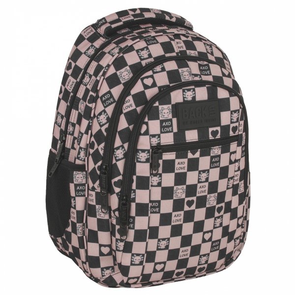 SZACHOWNICA RÓŻOWA PLECAK MŁODZIEŻOWY BACKUP DZIEWCZĘCY SZKOLNY ZESTAW 5ele