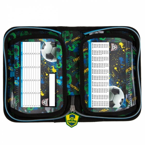 PIÓRNIK PIŁKA NOŻNA SZKOLNY DO PODSTAWÓWKI DLA CHŁOPAKA Z WYPOSAŻENIEM