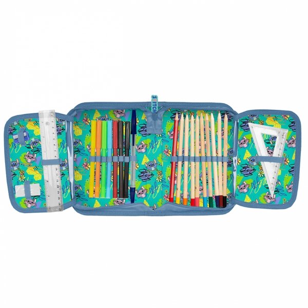 TORNISTER STICH  DO 1 KLASY DLA DZIEWCZYNY ZESTAW 3ele LILO i STITCH