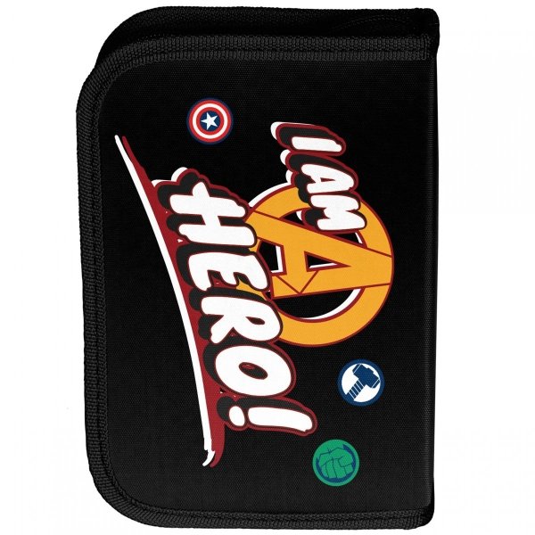 Piórnik Avengers Rozkładany Szkolny Iron Man Paso [AV22CI-P001BW]