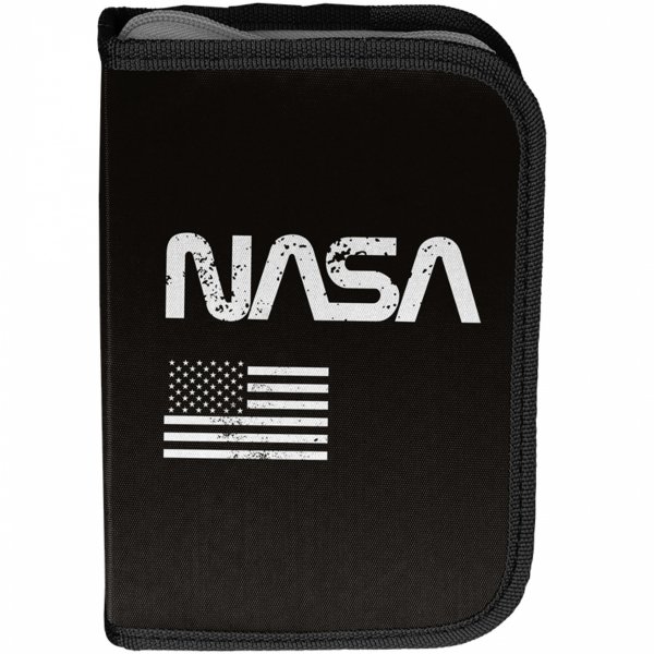NASA TORNISTER SZKOLNY DLA CHŁOPAKÓW KOMPLET 5w1 DO PODSTAWÓWKI CZARNY