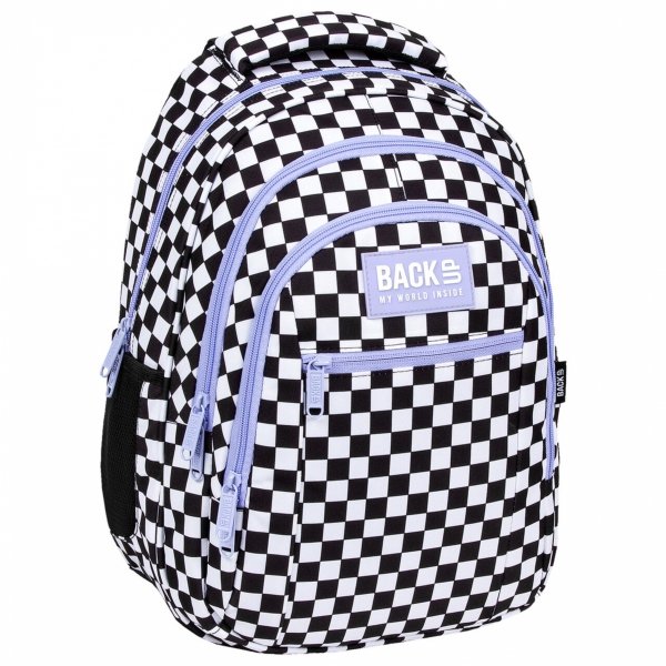 SZACHOWNICA PLECAK ZESTAW 4 ele MŁODZIEŻOWY BACKUP SZKOLNY KRATKA