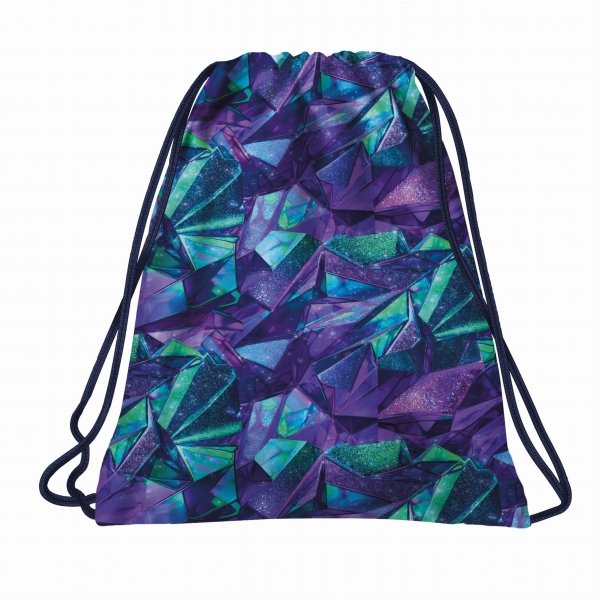 SZKOLNY PLECAK BACKUP MŁODZIEŻOWY ZESTAW 5w1 DLA DZIEWCZYNY 4 kom. CRYSTAL